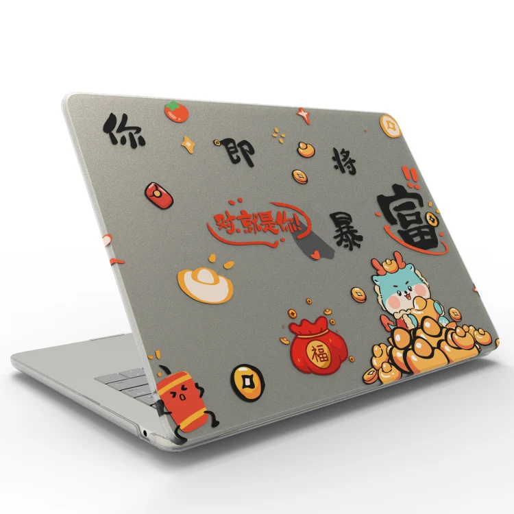 For MacBook Pro 15.4 A1286 UV Printed Pattern Laptop Frosted Protective Case(DDC-1689) - Image 3