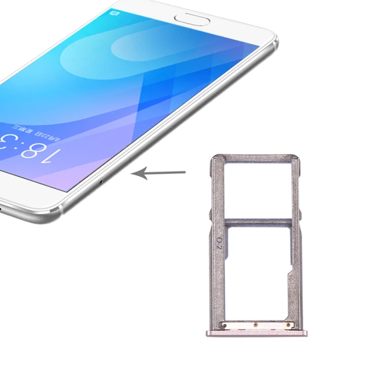 For Meizu M6 Note SIM Card Tray (Rose Gold) - Image 2