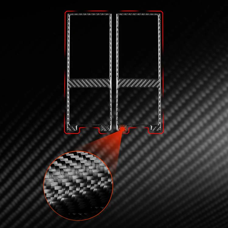 For Mercedes-Benz G-Class W463 2pcs /Set Both Sides Air Vent Decoration Stickers(Red) - Image 5