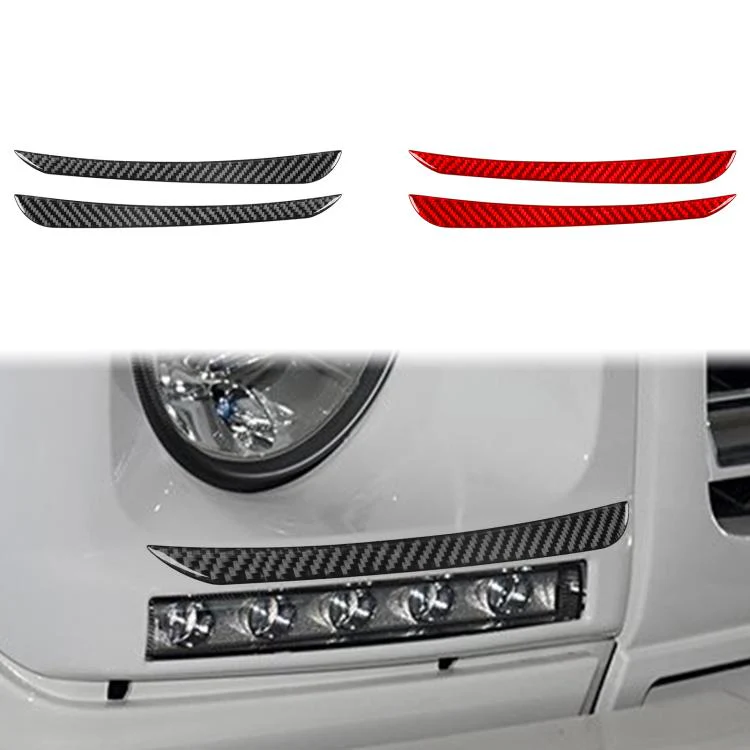 For Mercedes-Benz G-Class W463 2pcs /Set Eyebrow Sticker(Red) - Image 2