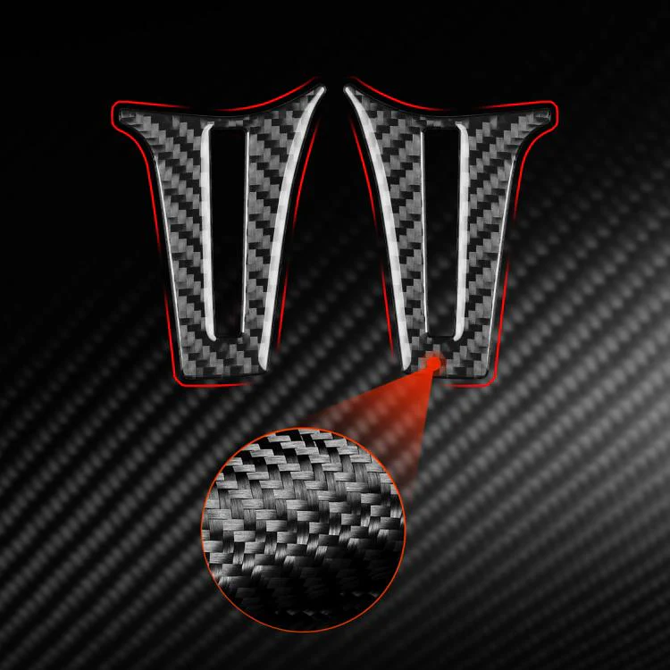 For Mercedes-Benz G-Class W463 2pcs /Set Steering Wheel Sticker(Red) - Image 4
