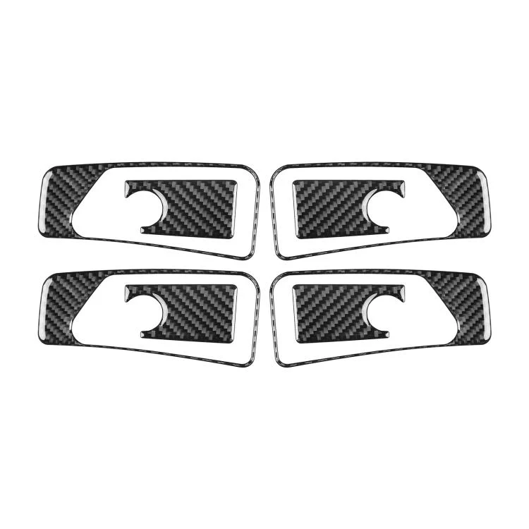 For Mercedes-Benz G-Class W463 8pcs /Set Inner Handle Set Stickers(Black)