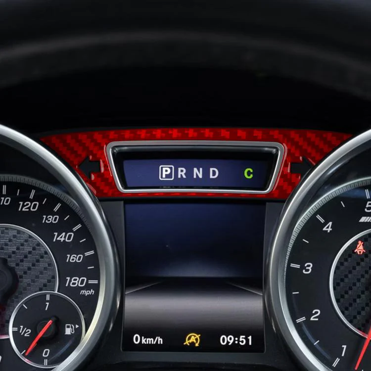 For Mercedes-Benz G-Class W463 Instrument Decoration Stickers(Black) - Image 7