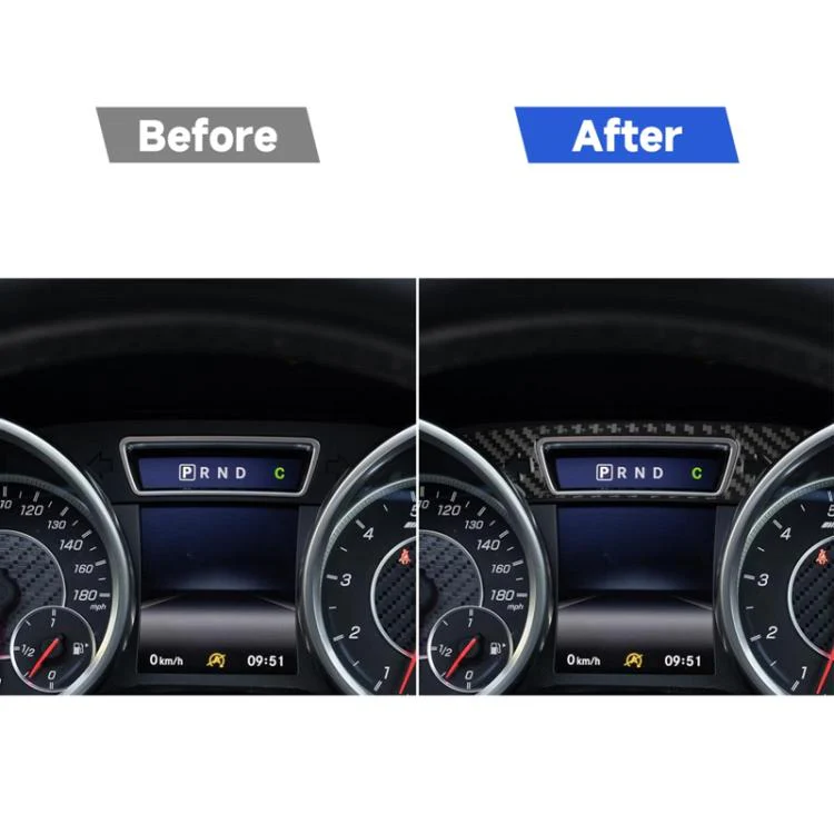 For Mercedes-Benz G-Class W463 Instrument Decoration Stickers(Red) - Image 6