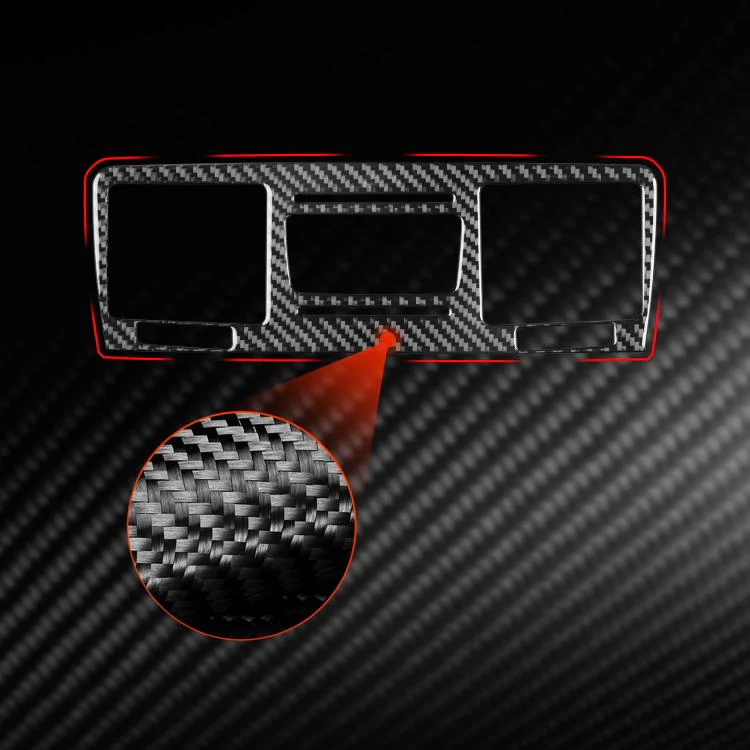For Mercedes-Benz G-Class W463 Middle Air Vent Decorative Sticker(Black) - Image 5