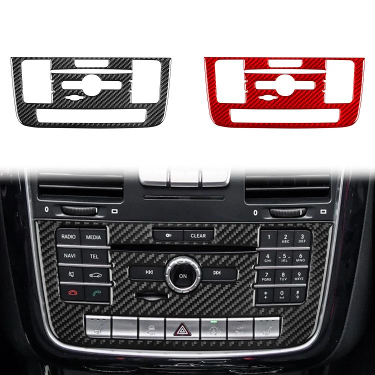 For Mercedes-Benz G-Class W463 Multimedia Panel Sticker(Black) - Image 2