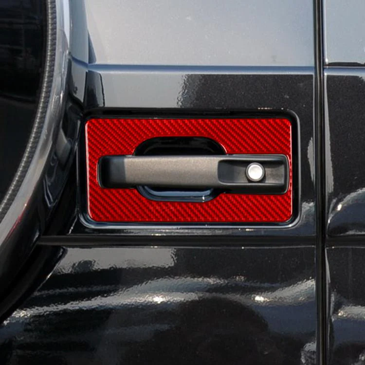 For Mercedes-Benz G-Class W463 Trunk Handle Sticker(Black) - Image 7