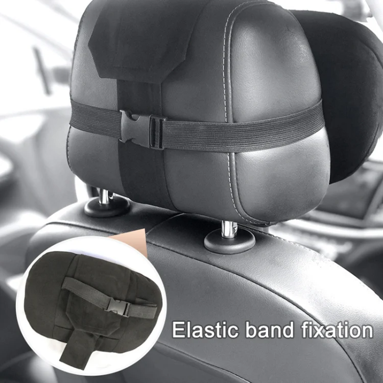 For Mercedes-Benz S-Class / Maybach Car Seat Headrest Pillow Neck Pillow (Black) - Image 5
