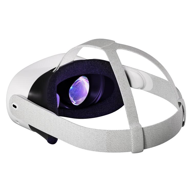 For Meta Quest 3 / 3S WG37 Adjustable Head Strap VR Headsets Accessory(White) - Image 3