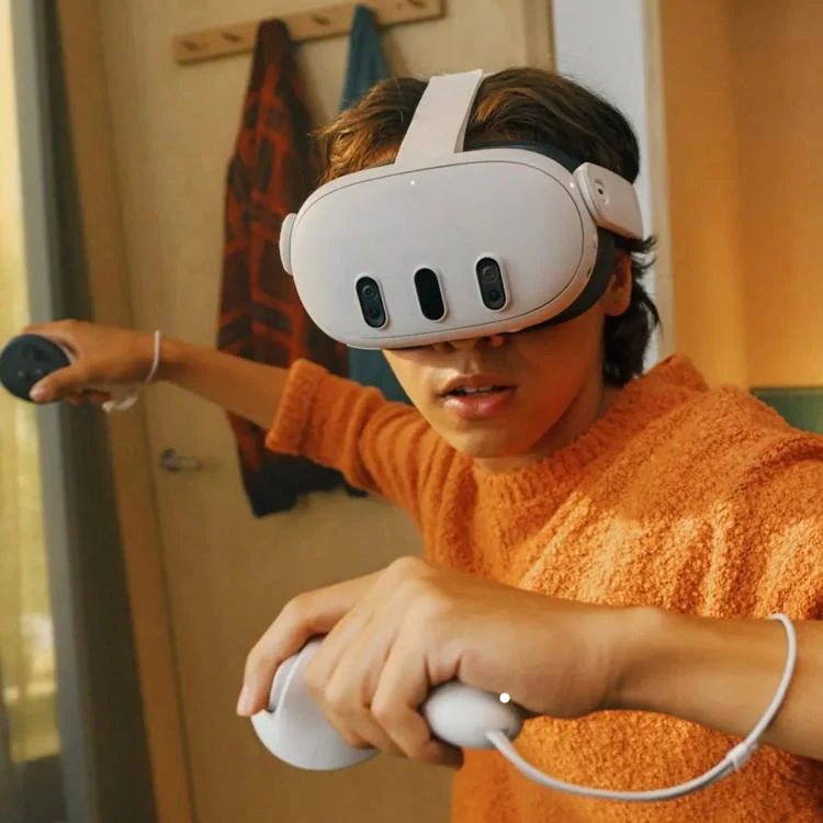 For Meta Quest 3 / 3S WG37 Adjustable Head Strap VR Headsets Accessory(White) - Image 7