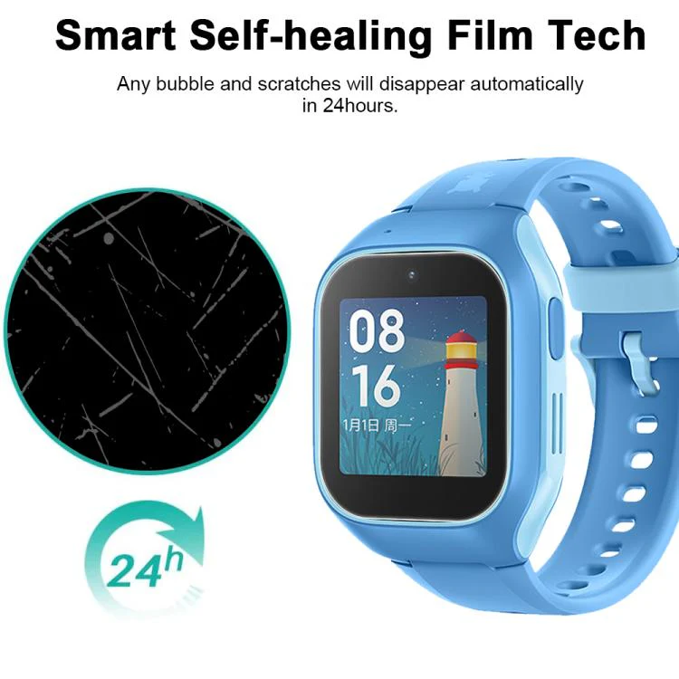 For Mi Mitu Kids Watch Phone 4C / 5C / 6C 5pcs xDfind Soft Hydrogel Film Full Cover Watch Front Protector - Image 4