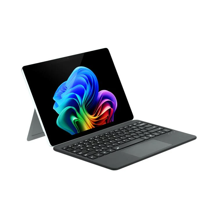 For MicroSoft Surface Pro 12 inch 2025 1088D Lightweight Bluetooth Magnetic Keyboard With Touch Pad(Black)