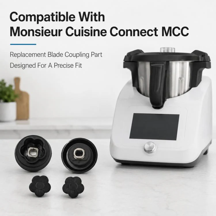 For Monsieur Cuisine Connect Food Processor Blade Motor Coupling Replacement Parts, 5 Gears(Black) - Image 6