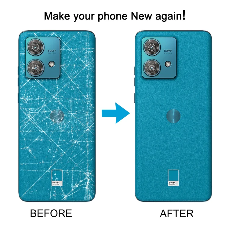 For Motorola Edge 40 Neo Original Battery Back Cover(Green) - Image 6