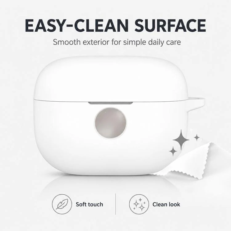 For Motorola Moto Buds 2 Pro Silicone Shockproof Earphone Protective Case(Blue) - Image 10