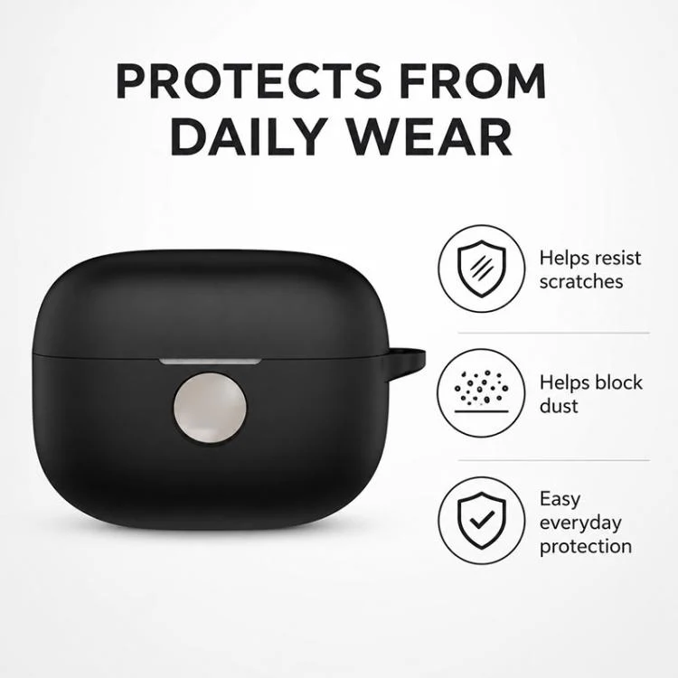 For Motorola Moto Buds 2 Pro Silicone Shockproof Earphone Protective Case(White) - Image 9