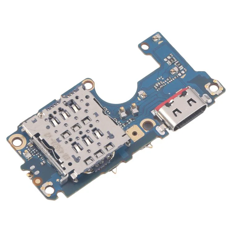 For Motorola Moto G85 Original Charging Port Board With SIM Card Holder Socket - Image 2
