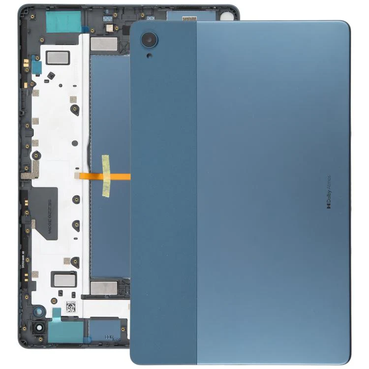 For Motorola Moto Tab G70 LTE / Lenovo TB-J616N Original Battery Back Cover with NFC Flex Cable (Green Lake)