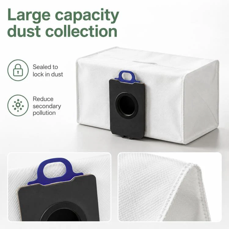 For Narwal Xiaoyao 002 / 002 Max Robot Vacuum Cleaner Replacement Parts, Base Station Version Dust Bag - Image 5