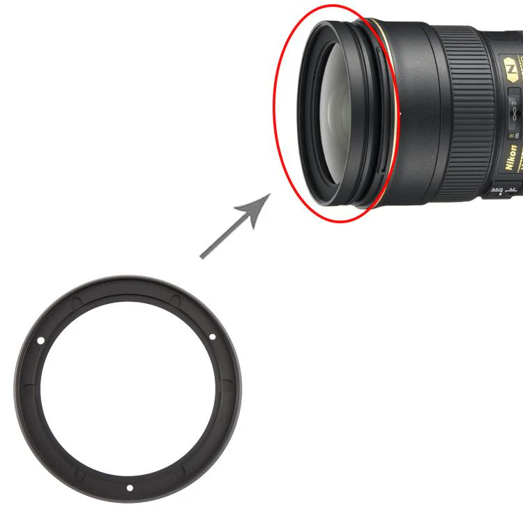 For Nikon AF-S Nikkor 24-70mm f / 2.8G ED Camera Lens Front UV Ring Frame - Image 4