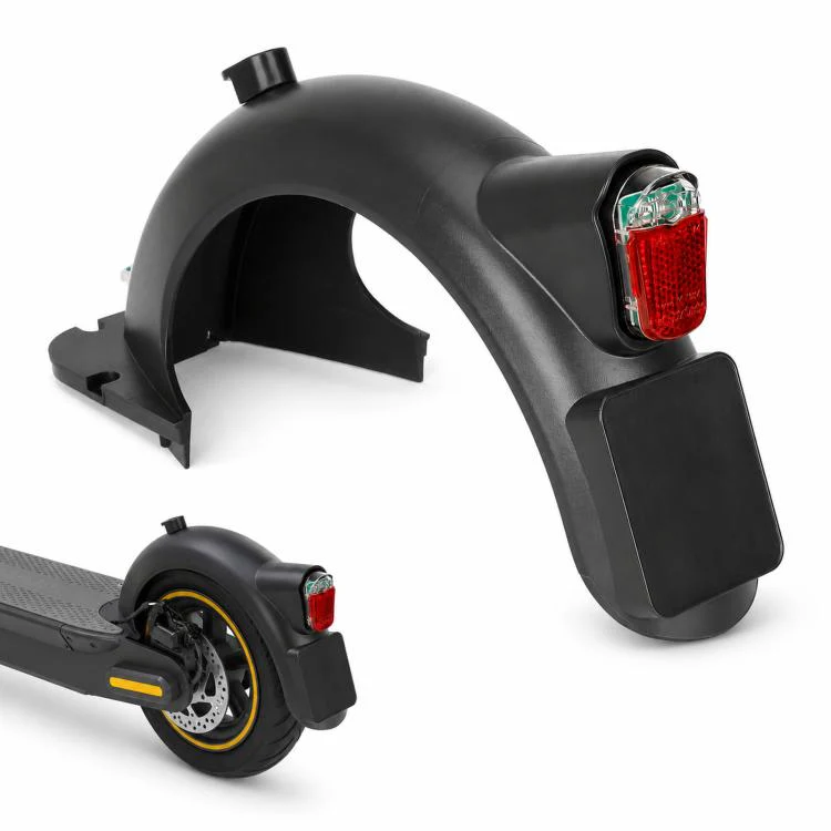 For Ninebot MAX G30D Rear Mudguard Kit Electric Scooter Fender Replacement With Tail Light