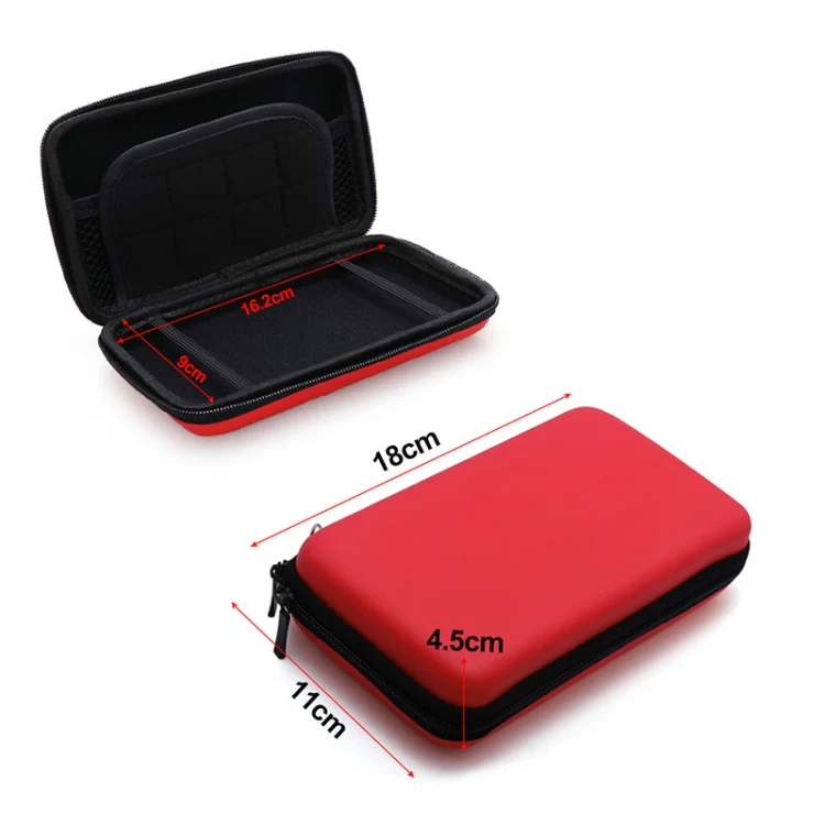 For Nintendo 2DS XL Hard EVA Protective Storage Case Cover Holder(Black) - Image 4