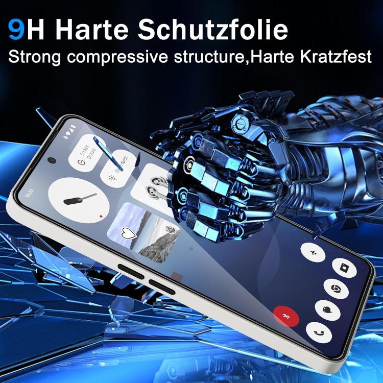 For Nothing CMF Phone 1 25pcs High-Aluminum Full-Coverage Anti-Fingerprint Screen-Printed HD Tempered Glass Film - Image 3