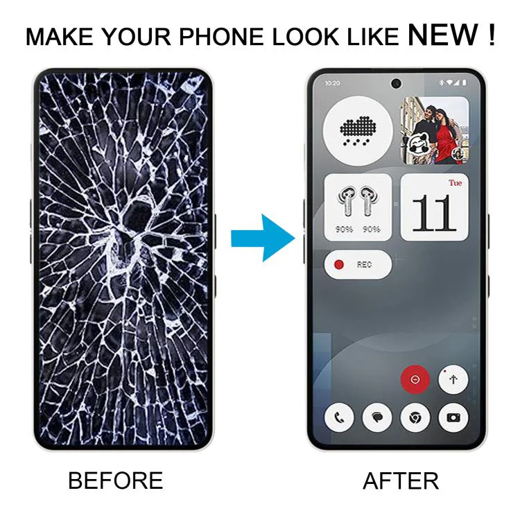 For Nothing Phone 3a A059 AMOLED Original LCD Screen with Digitizer Full Assembly (Black) - Image 6