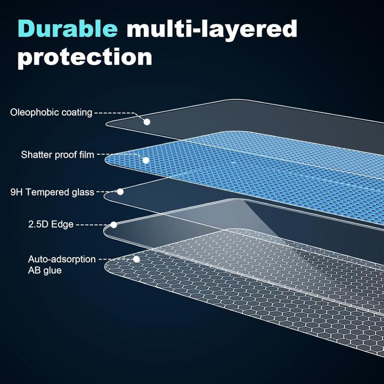 For Nothing Phone 3a Pro 25pcs High-Aluminum Semi-Screen Anti-Fingerprint HD Tempered Glass Film - Image 3