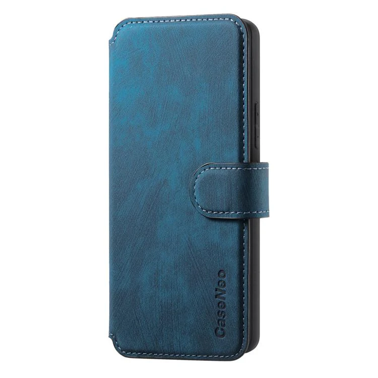 For Nothing Phone 4a CaseNeo MagSafe RFID Anti-theft Retro Leather Phone Case(Blue) - Image 2