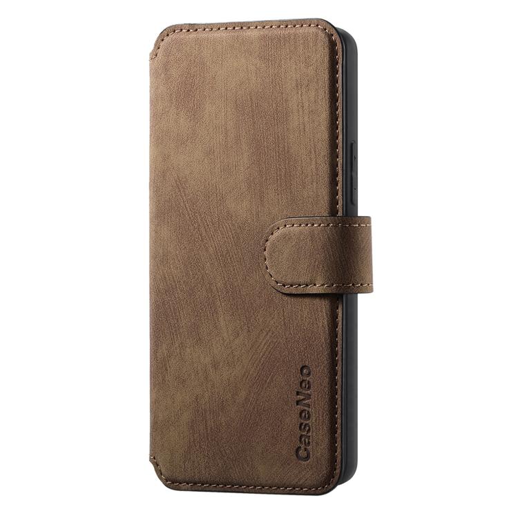 For Nothing Phone 4a CaseNeo MagSafe RFID Anti-theft Retro Leather Phone Case(Brown) - Image 2