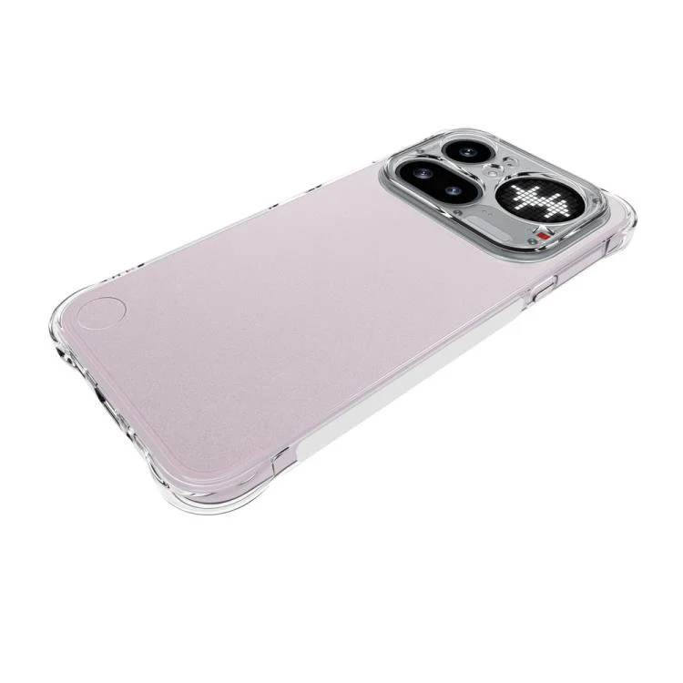 For Nothing Phone 4a Pro WANLONFENG Transparent Four-Corner Shockproof TPU Phone Case with Screen Film(Transparent) - Image 5