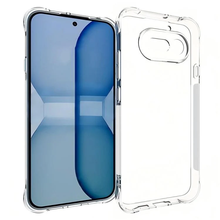 For Nothing Phone 4a WANLONFENG Transparent Four-Corner Shockproof TPU Phone Case with 2pcs Screen Films(Transparent) - Image 2