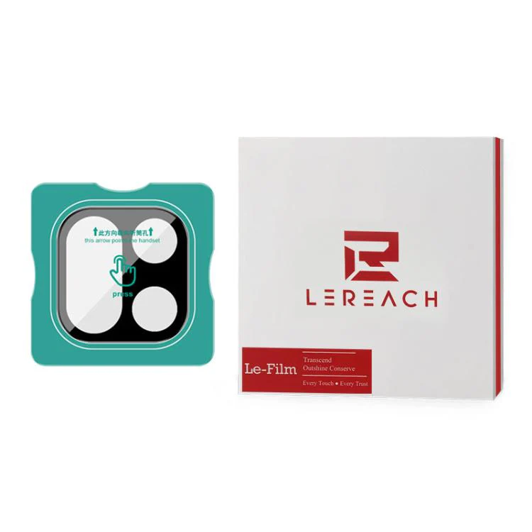 For OnePlus 15 LeReach TF Series Snap Version HD Wear-Resistant Camera Lens Glass Film(Black) - Image 2