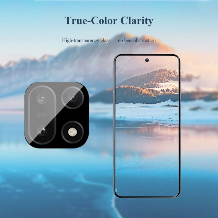 For OnePlus 15 LeReach TF Series Snap Version HD Wear-Resistant Camera Lens Glass Film(Black) - Image 6