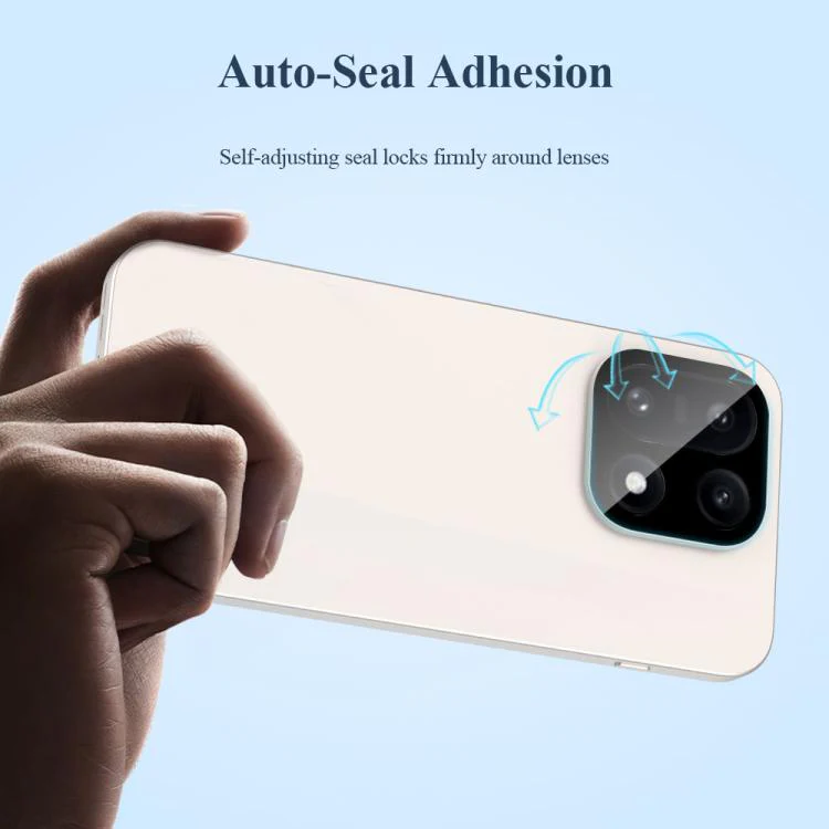 For OnePlus 15 LeReach TF Series Snap Version HD Wear-Resistant Camera Lens Glass Film(Black) - Image 8