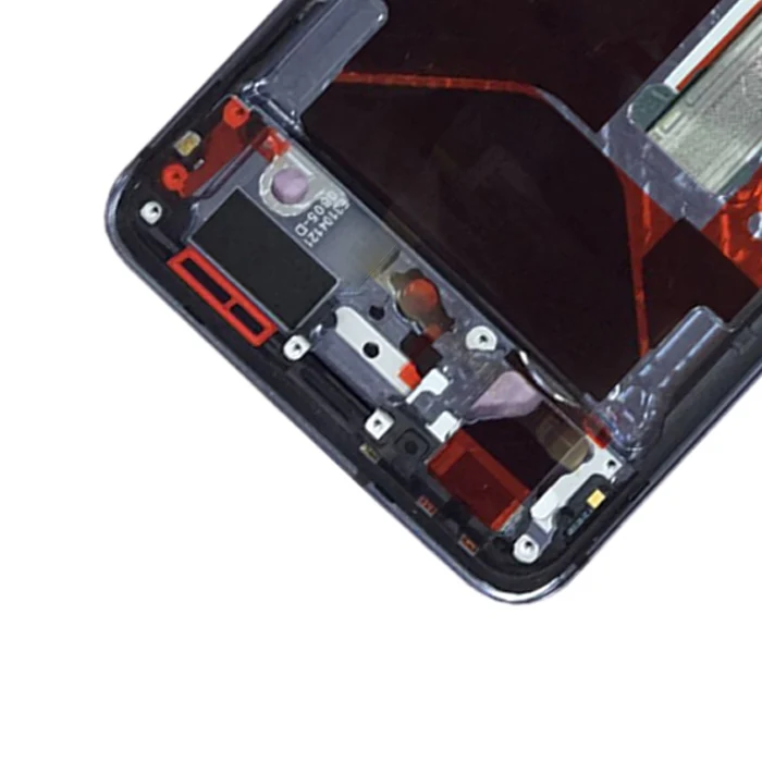 For OnePlus 7T HD1901 HD1903 HD1900 HD1905 Digitizer Full Assembly with Frame OEM LCD Screen (Baby Blue) - Image 5