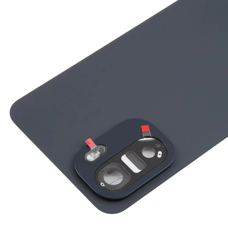 For OnePlus Ace 6 PLQ110 Original Glass Back Cover with Camera Frame / Adhesive(Black) - Image 5