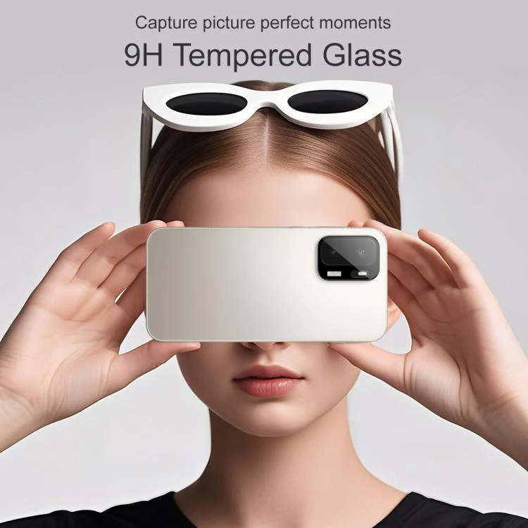 For OnePlus Ace 6 Ultra IMAK Black Version HD Glass Rear Camera Lens Film, Self-positioning Version - Image 4