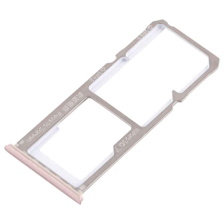 For OPPO A1 2 x SIM Card Tray + Micro SD Card Tray (Rose Gold) - Image 3