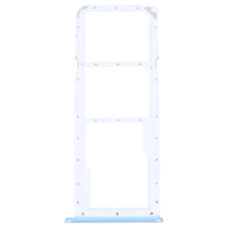 For OPPO A17 SIM Card Tray + SIM Card Tray + Micro SD Card Tray (Blue)