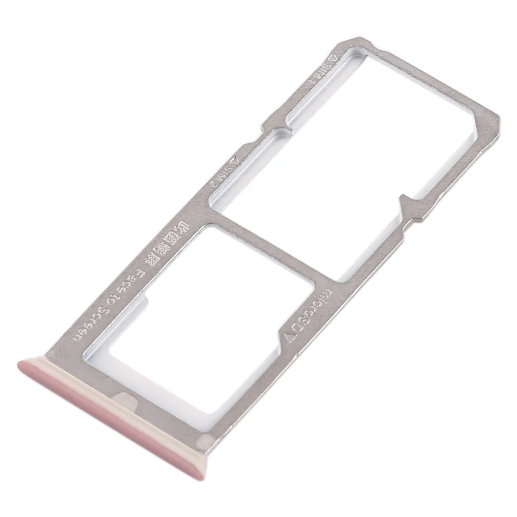 For OPPO A77 2 x SIM Card Tray + Micro SD Card Tray (Rose Gold) - Image 3