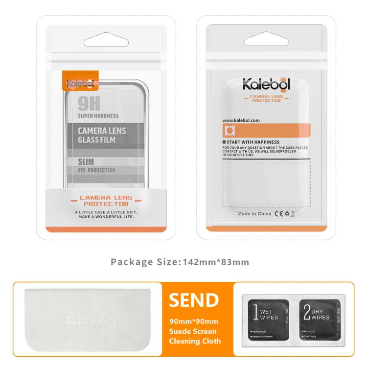 For OPPO F29 5G Kalebol Transparent HD Anti-Fingerprint AR Integrated Camera Lens Tempered Glass Film - Image 6