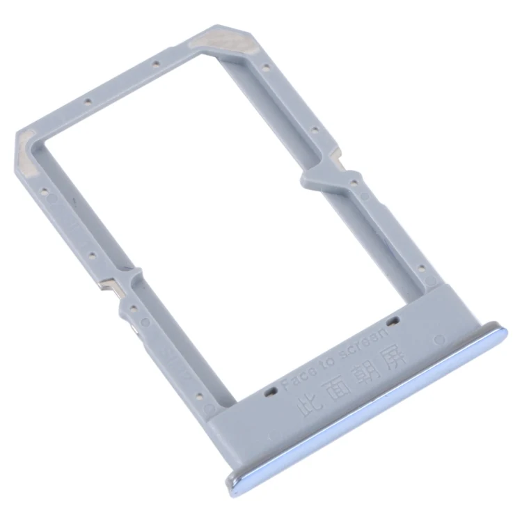 For OPPO K10 4G SIM Card Tray + SIM Card Tray (Silver) - Image 2
