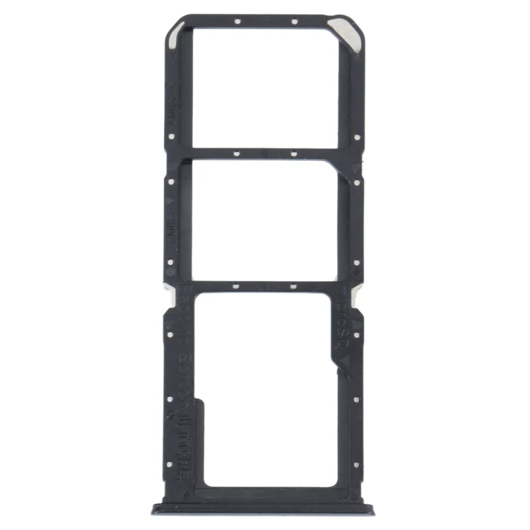 For OPPO K9S SIM Card Tray + SIM Card Tray + Micro SD Card Tray (Black)
