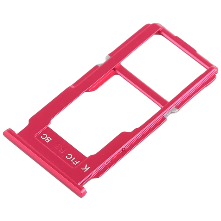For OPPO R11s SIM Card Tray + SIM Card Tray / Micro SD Card Tray (Red) - Image 4
