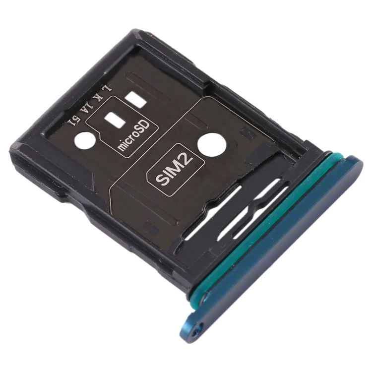 For OPPO Reno 10x zoom SIM Card Tray + SIM Card Tray / Micro SD Card Tray (Blue) - Image 4