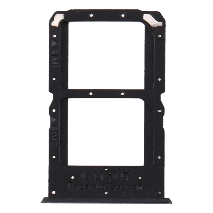 For OPPO Reno Z SIM Card Tray + SIM Card Tray (Black) - Image 2