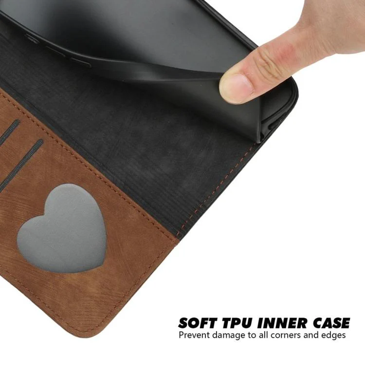 For OPPO Reno15 Pro 5G Global Side Buckle Double Fold Hand Strap Leather Phone Case(Brown) - Image 5