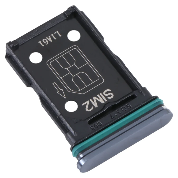 For OPPO Reno4 5G SIM Card Tray + SIM Card Tray (Black) - Image 3